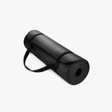 15mm Yoga Mat Black