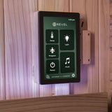 Revel Luna 3 Person Infrared Cabin Sauna - Next Gen